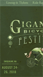 Mobile Screenshot of giganticbicyclefestival.org